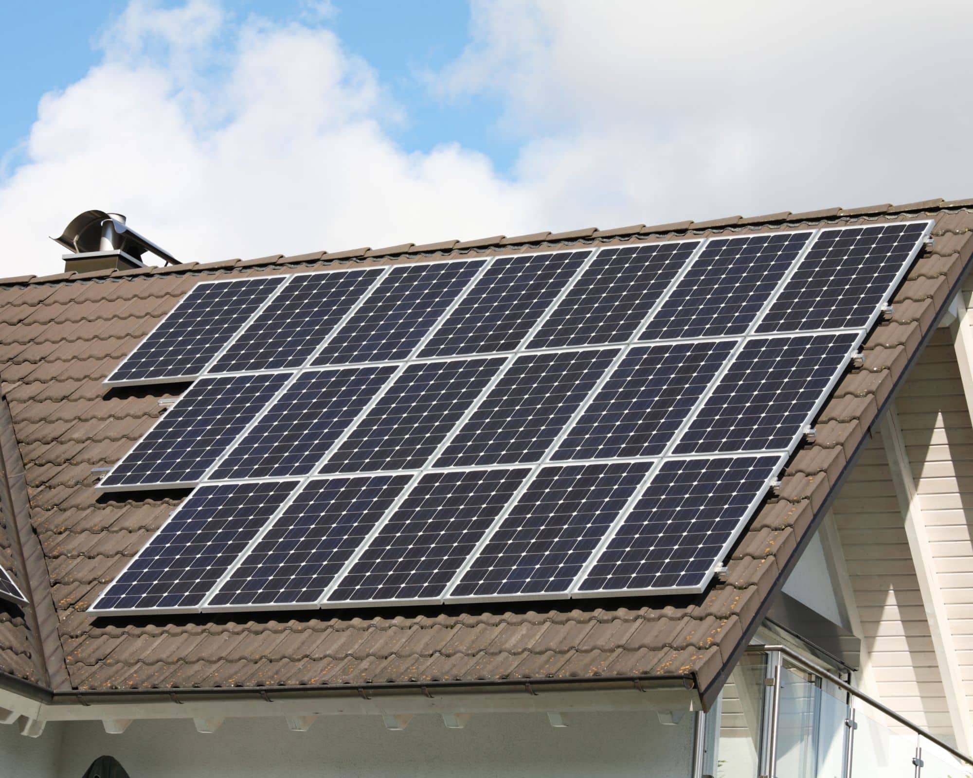 House with Solar on top